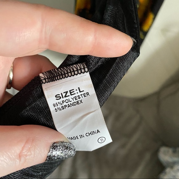 NWOT Black Sunflower Halter Dress 🌻 - Picture 2 of 6